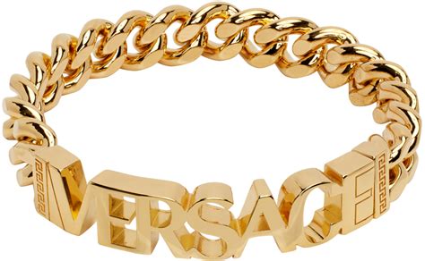 versace bracelet ssense|Versace jeans.